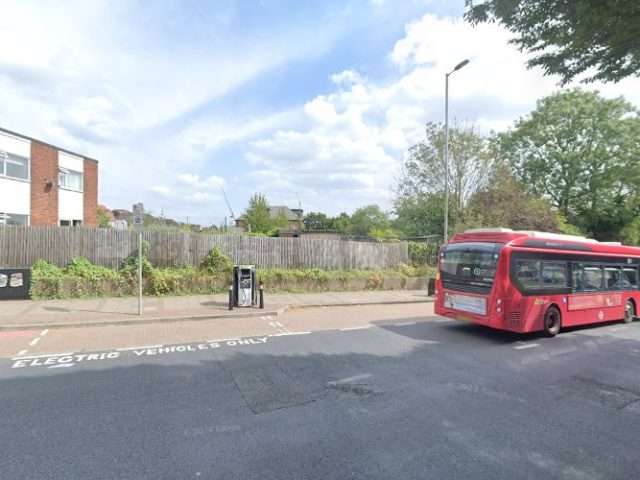 bp pulse Charging Station in London United Kingdom of Great Britain and Northern Ireland