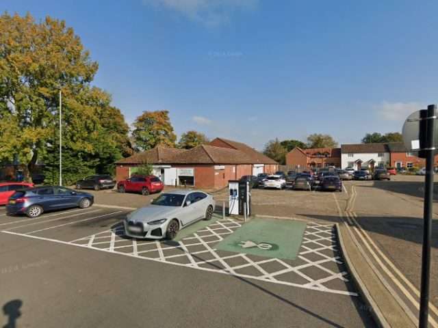 PoGo Charging Station in Norfolk United Kingdom of Great Britain and Northern Ireland