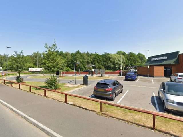 Instavolt Charging Station in Dereham United Kingdom of Great Britain and Northern Ireland