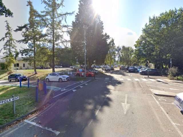 GeniePoint Charging Station in Bury Saint Edmunds United Kingdom of Great Britain and Northern Ireland