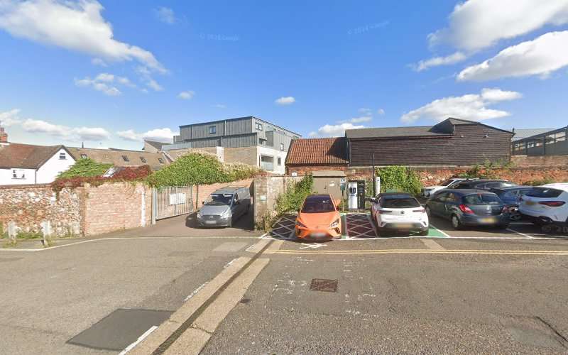 Swarco eConnect Charging Station EV Charging Station at Risbygate St