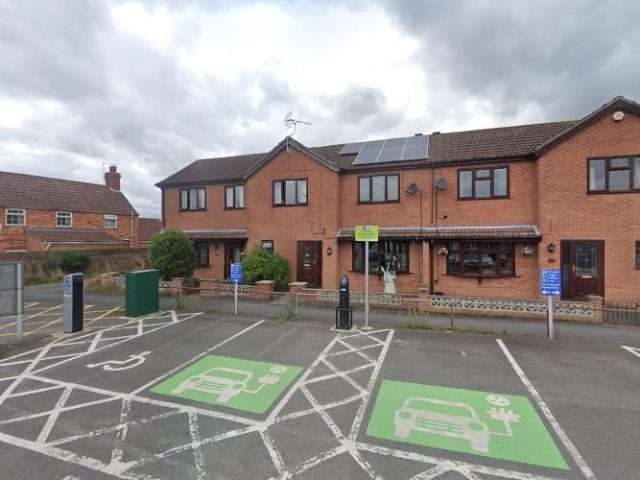 bp pulse Charging Station in Spilsby United Kingdom of Great Britain and Northern Ireland