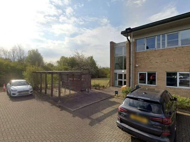 EVBox Charging Station in Huntingdon United Kingdom of Great Britain and Northern Ireland