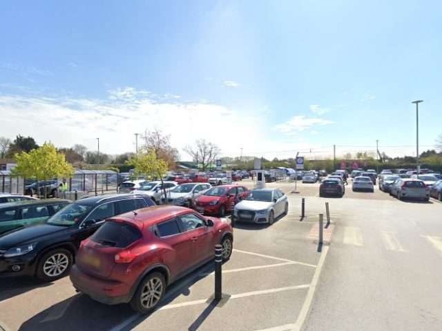 Pod Point Charging Station in Swaffham United Kingdom of Great Britain and Northern Ireland