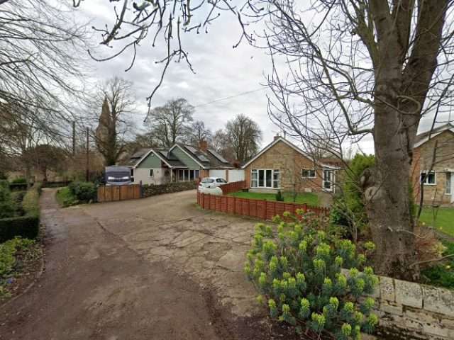 Tesla Destination Charger in Stamford United Kingdom of Great Britain and Northern Ireland