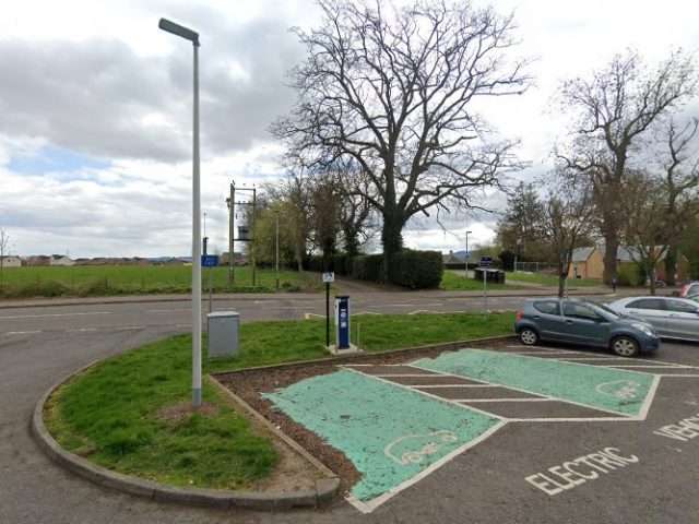 ChargePlace Scotland Charging Station in Perth United Kingdom of Great Britain and Northern Ireland