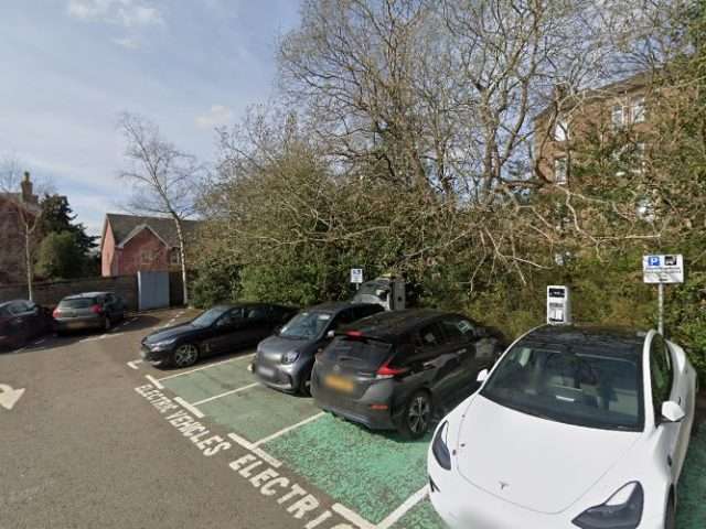 Chargeplace Charging Station in Crieff United Kingdom of Great Britain and Northern Ireland