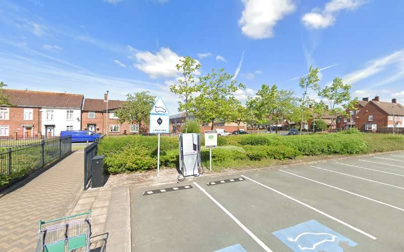 GeniePoint Charging Station EV Charging Station at Wm Morrison Supermarkets PLC