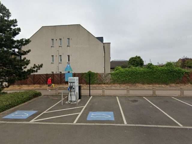 GeniePoint Charging Station in Edinburgh United Kingdom of Great Britain and Northern Ireland