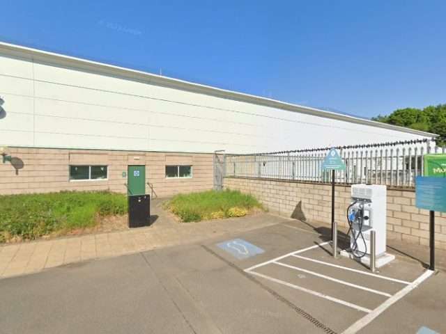 GeniePoint Charging Station in Edinburgh United Kingdom of Great Britain and Northern Ireland