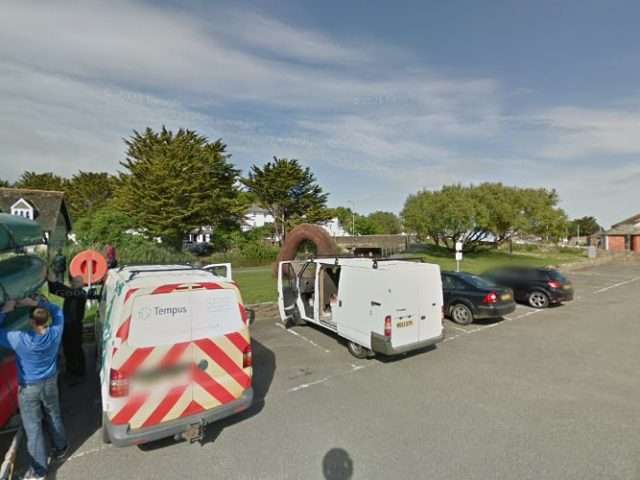 Swarco eConnect Charging Station in Bude United Kingdom of Great Britain and Northern Ireland