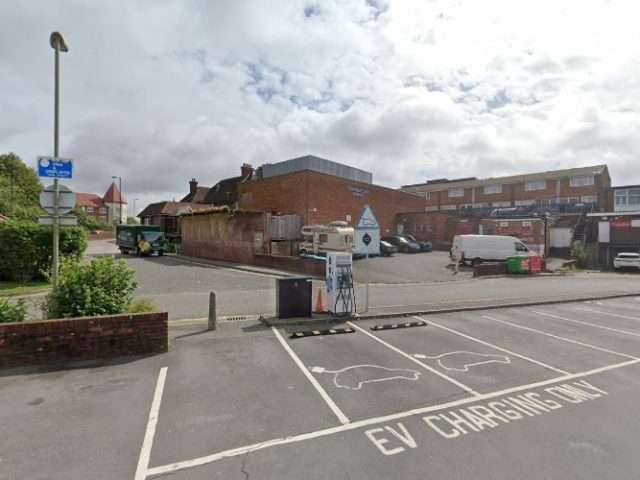 GeniePoint Charging Station in Waterlooville United Kingdom of Great Britain and Northern Ireland