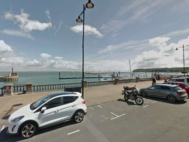 Mer Charging Station in Cowes United Kingdom of Great Britain and Northern Ireland