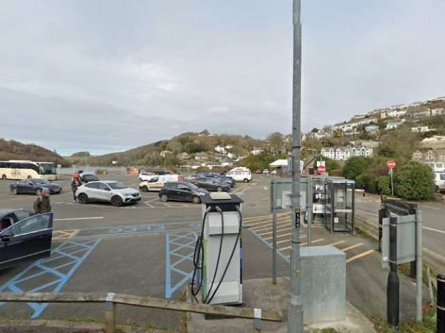 PoGo Charging Station in Looe United Kingdom of Great Britain and Northern Ireland