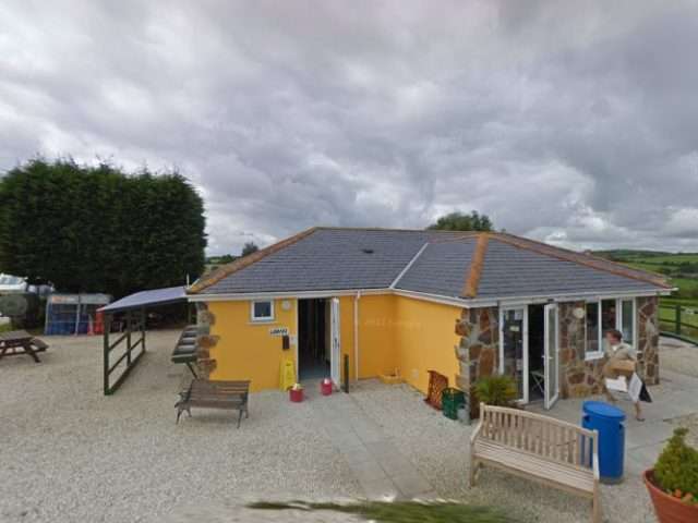 Pod Point Charging Station in Fowey Cornwall United Kingdom of Great Britain and Northern Ireland