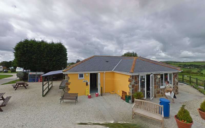 Pod Point Charging Station EV Charging Station at Bodinnick