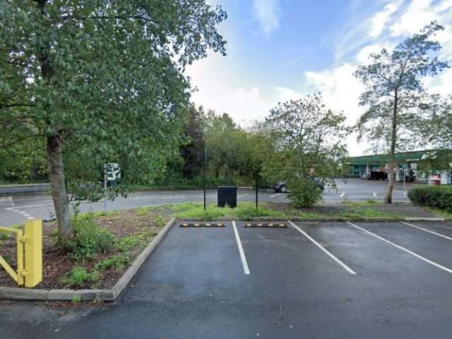 GeniePoint Charging Station in Carmarthen United Kingdom of Great Britain and Northern Ireland