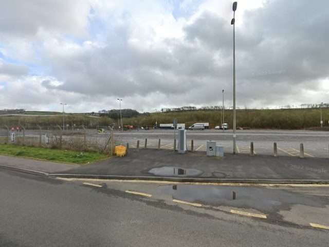 Dragon Charging Station in Carmarthen United Kingdom of Great Britain and Northern Ireland