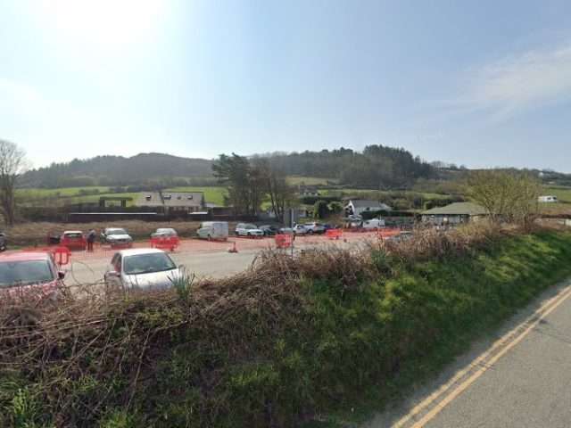 Dragon Charging Station in Poppit Sands United Kingdom of Great Britain and Northern Ireland