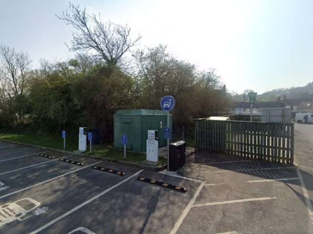 Dragon Charging Station in Cardigan United Kingdom of Great Britain and Northern Ireland