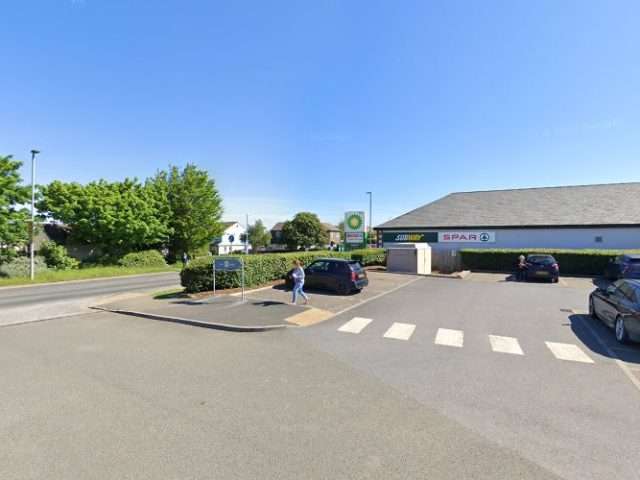 Pod Point Charging Station in Dartmouth United Kingdom of Great Britain and Northern Ireland