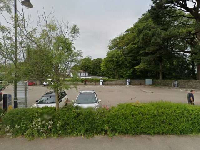 Swarco eConnect Charging Station in Camborne United Kingdom of Great Britain and Northern Ireland