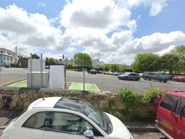 Swarco eConnect Charging Station in Redruth United Kingdom of Great Britain and Northern Ireland