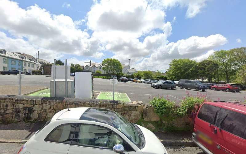 Swarco eConnect Charging Station EV Charging Station at Fore St