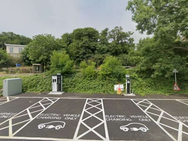 Swarco Charging Station in Newquay United Kingdom of Great Britain and Northern Ireland
