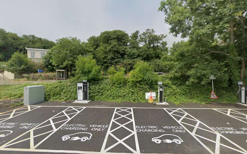 Swarco Charging Station EV Charging Station at Trenance Ave