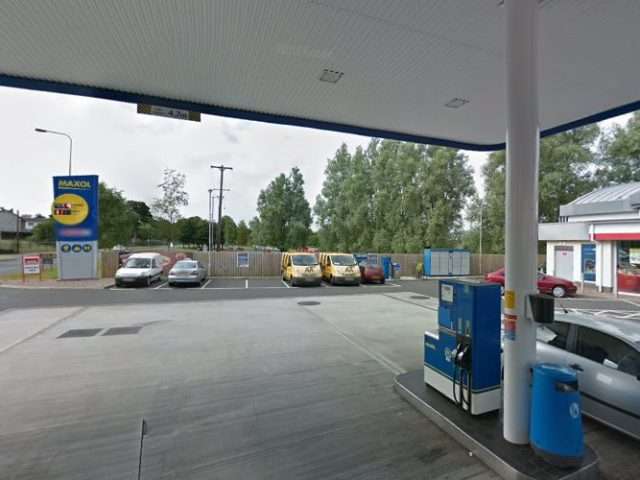 Maxol Charging Station in Holywood United Kingdom of Great Britain and Northern Ireland