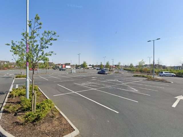 Fastned Charging Station in Antrim United Kingdom of Great Britain and Northern Ireland