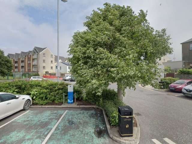 ESB Energy Charging Station in Niukaslas United Kingdom of Great Britain and Northern Ireland