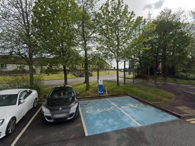 ESB Energy Charging Station in Newtownabbey United Kingdom of Great Britain and Northern Ireland