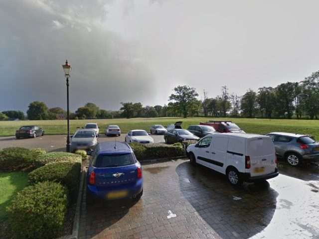 PodPoint Charging Station in Bushey United Kingdom of Great Britain and Northern Ireland