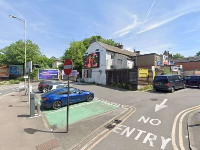 EB Charging Station in Watford United Kingdom of Great Britain and Northern Ireland