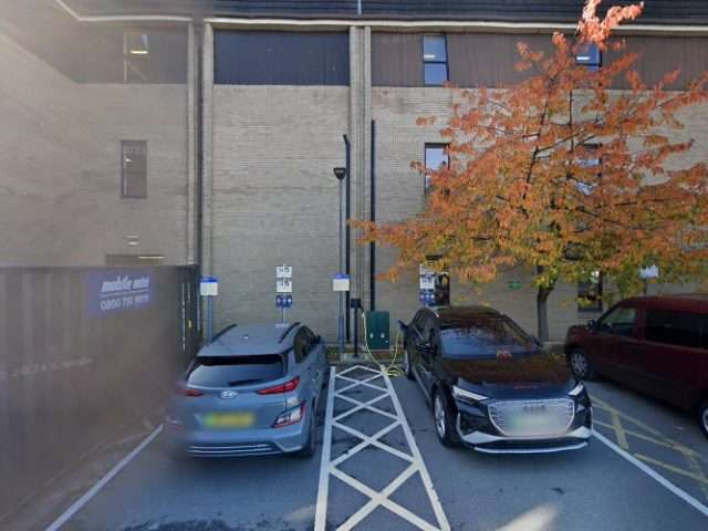 Fuuse Charging Station in Dewsbury United Kingdom of Great Britain and Northern Ireland