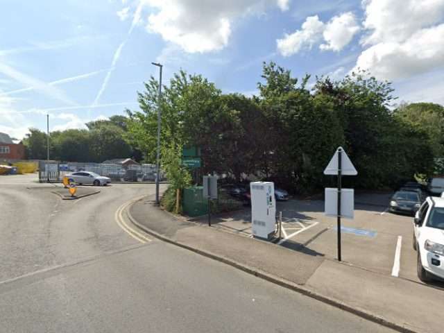 GeniePoint Charging Station in Liversedge United Kingdom of Great Britain and Northern Ireland
