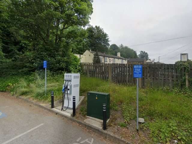 GeniePoint Charging Station in Batley United Kingdom of Great Britain and Northern Ireland