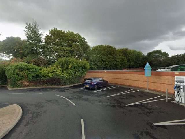 GeniePoint Charging Station in Wakefield United Kingdom of Great Britain and Northern Ireland