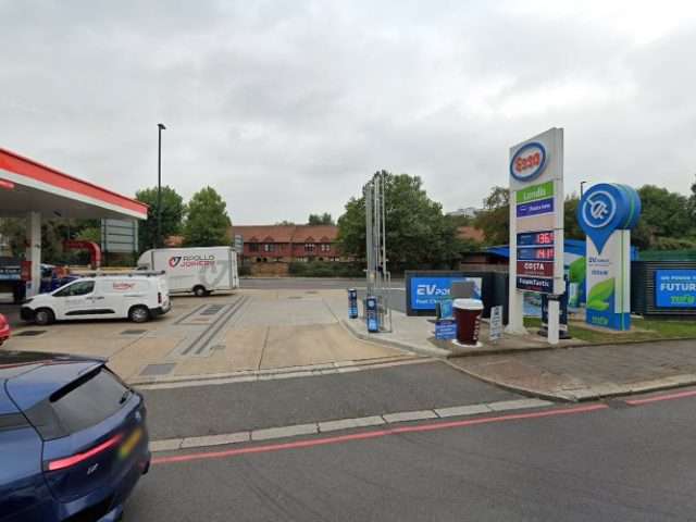 EV Power Charging Station in London United Kingdom of Great Britain and Northern Ireland