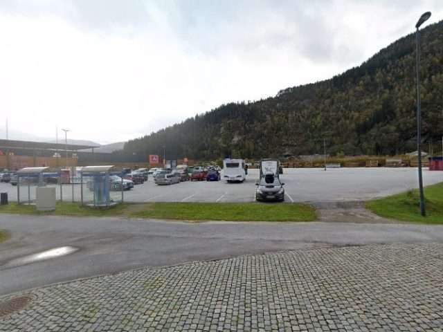 Tesla Supercharger in Førde Norway 6813