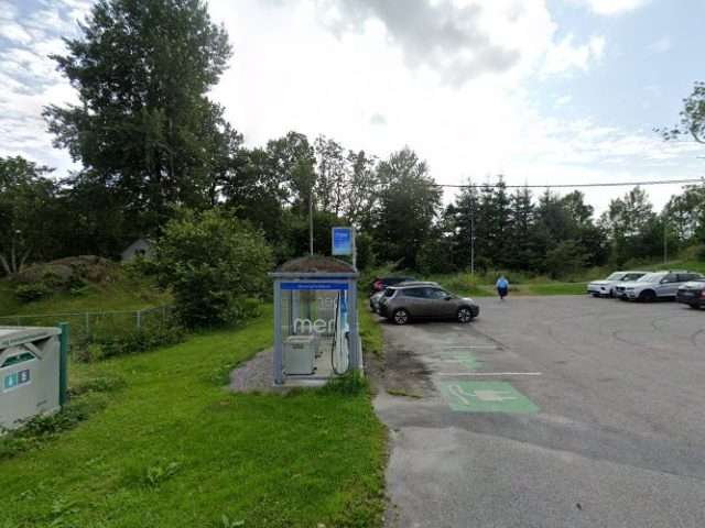 Mer Charging Station in Manger Norway 5936