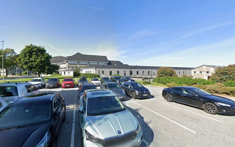 Electric Vehicle Charging Station EV Charging Station at Mongstad