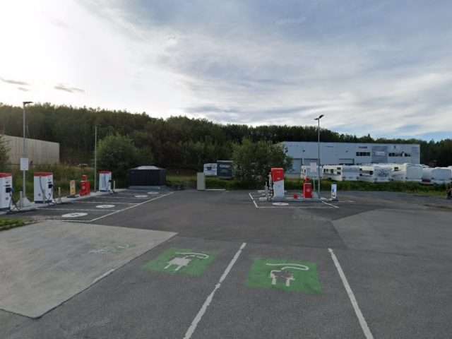 Circle K Charging Station in Bodø Norway 8019