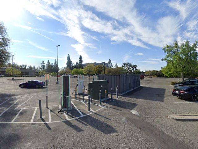 Electrify America Charging Station in Fresno California