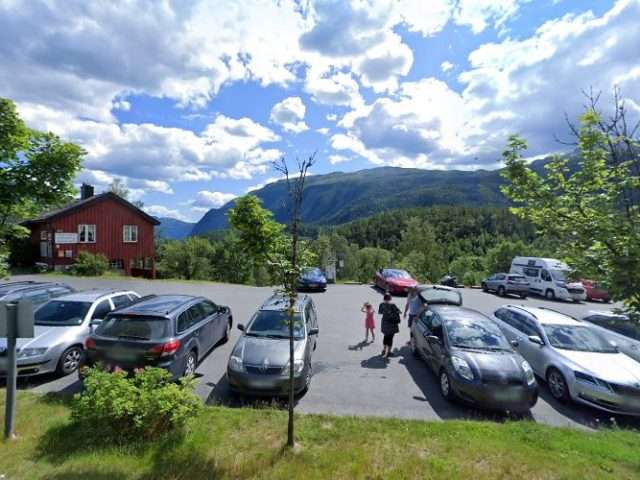 Tesla Destination Charger in Flatdal Norway 3841