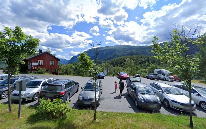 Tesla Destination Charger EV Charging Station at Flatdalsvegen 1283