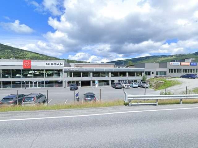 Nissan Charging Station in Gol Norway 3550