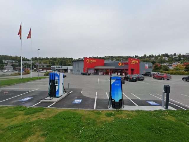 Mer Charging Station in Steinkjer Norway 7725